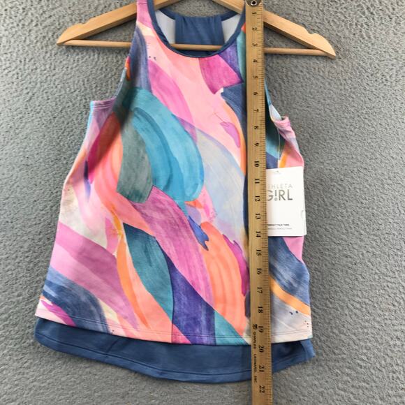 New Athleta | Women's Conscious Crop High Neck Racerback‎ Tank Size L/12 - Picture 5 of 8